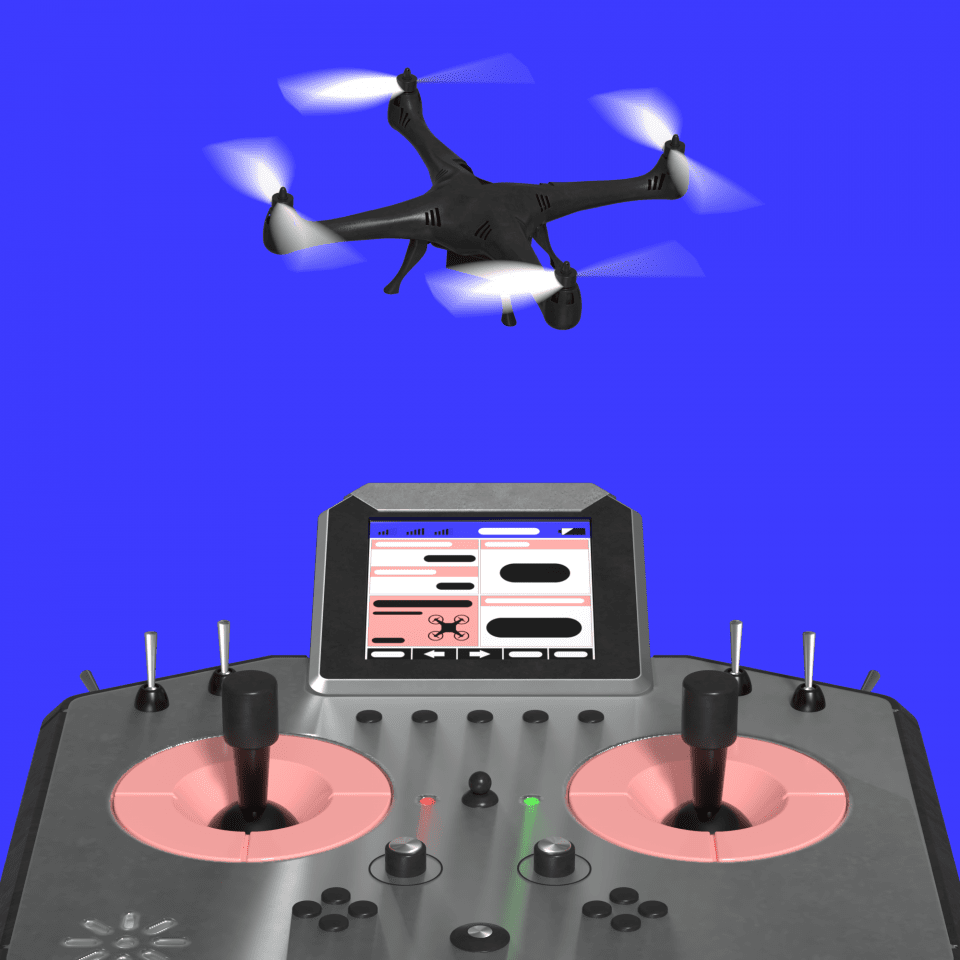 Пилотирование дронов