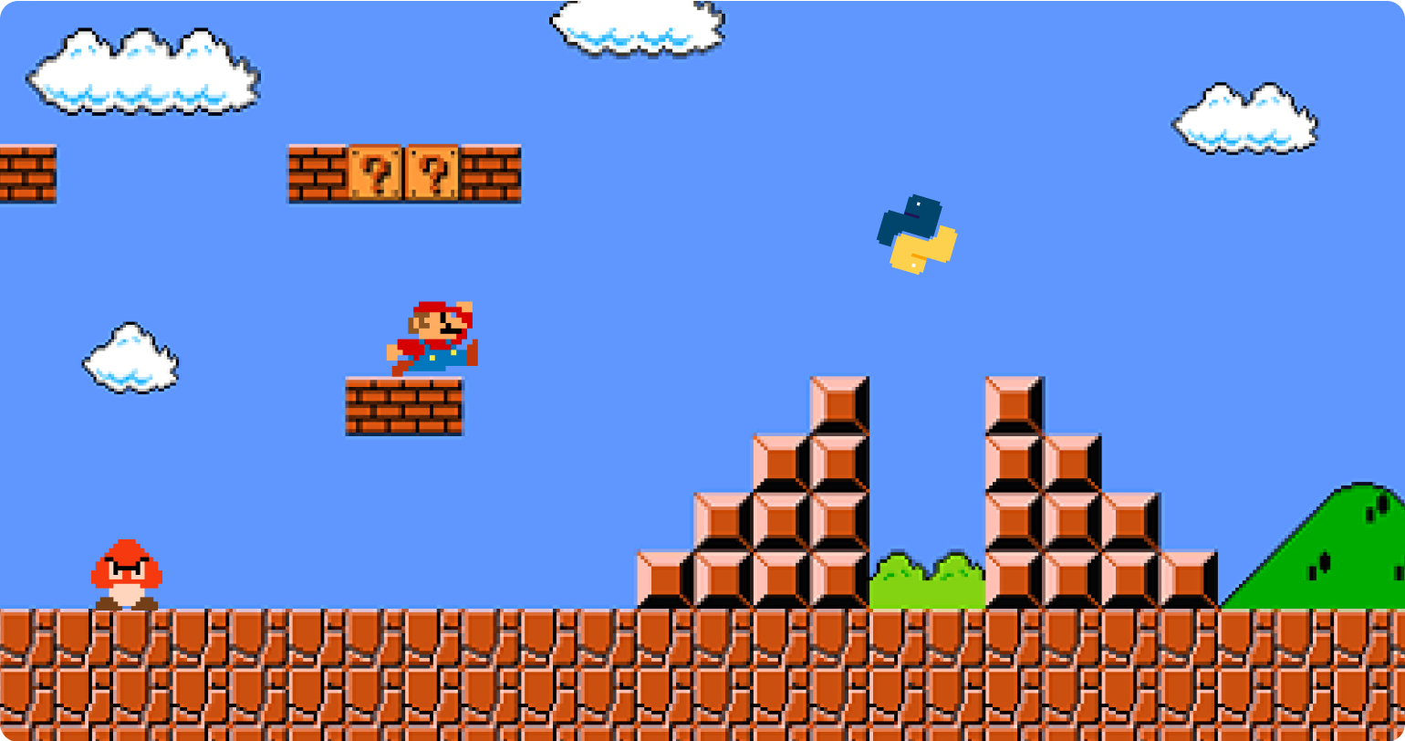 Бесплатный курс «Учим искусственный интеллект на примере Super Mario за 3  дня с нуля» - интенсив Skillbox