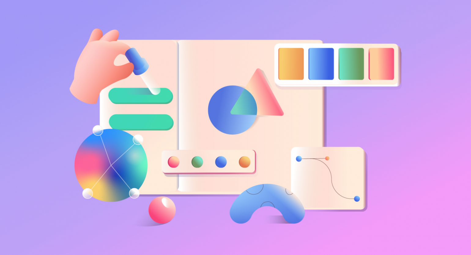 Как создать цветовую схему для сайта / Skillbox Media