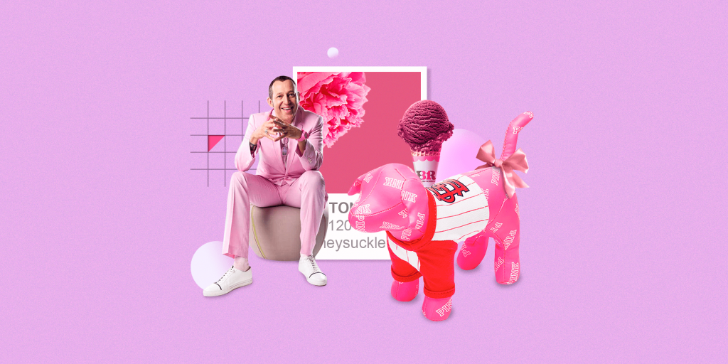 Психология и значения розо��ого цвета на примере известных брендов /Skillbox Media