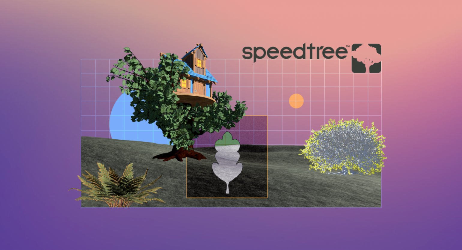 Обзор базовых возможностей SpeedTree — инструмента для создания растений в  3D / Skillbox Media