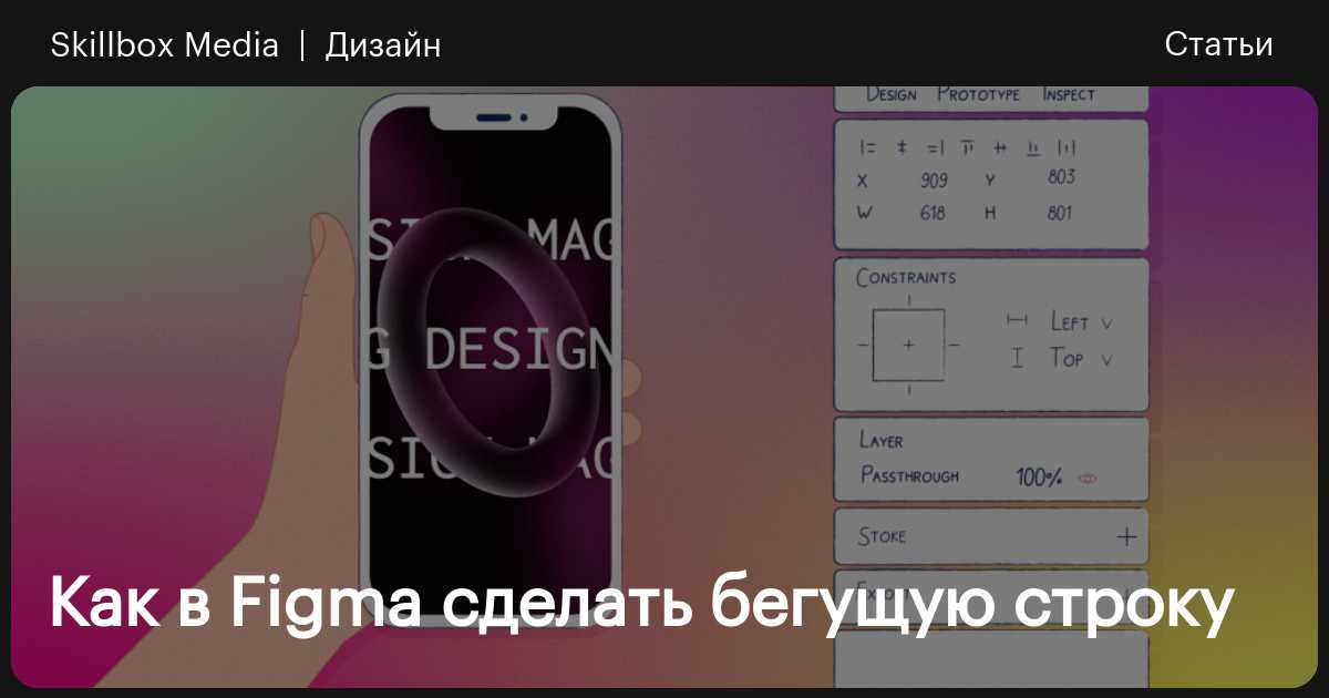 Как сделать бегущую строку в after effects