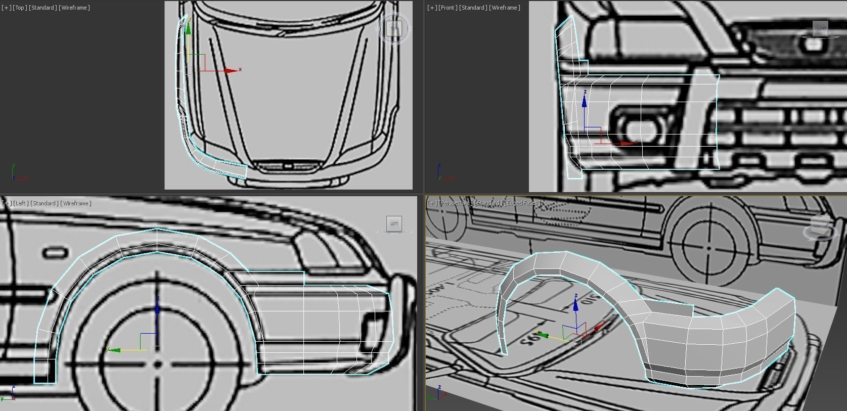 Полигональное моделирование в 3ds Max для новичков на примере деталей  автомобиля / Skillbox Media