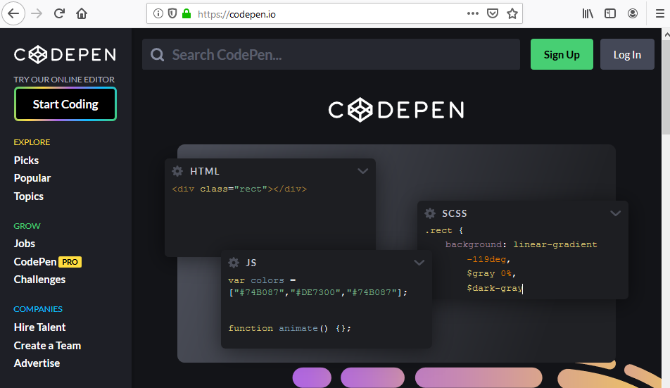 Code pan. Простой сайт CODEPEN. Как загрузить картинку в CODEPEN. Code Pen.