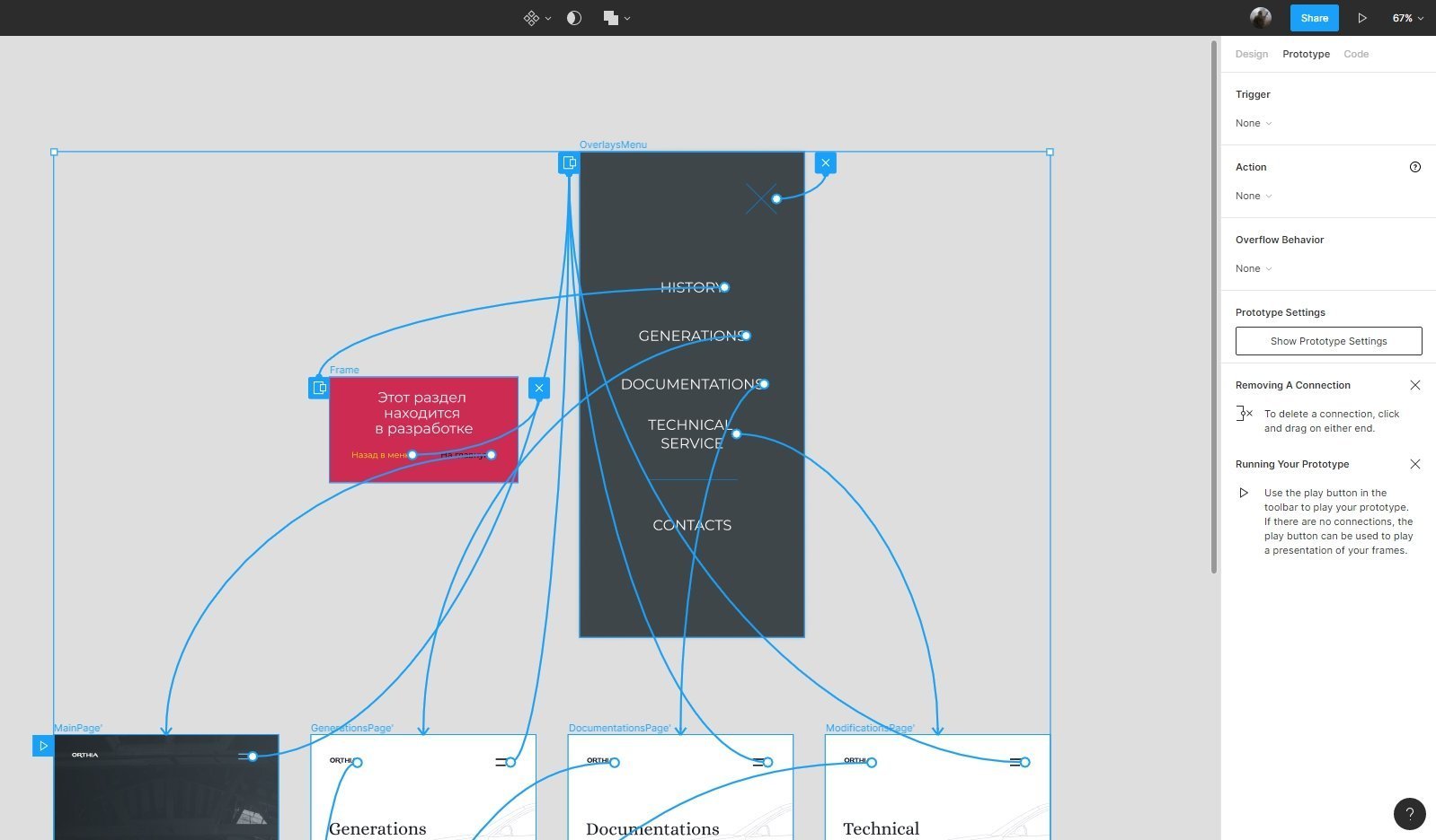 Figma Overlays — интерактивные прототипы нового поколения / Skillbox Media