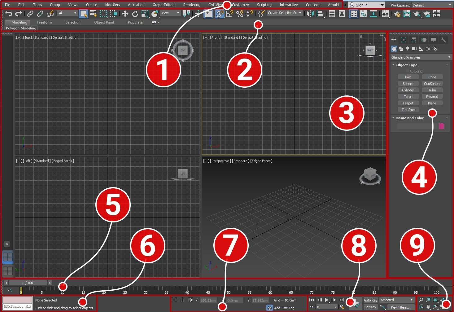 Как сделать косичку в 3ds max