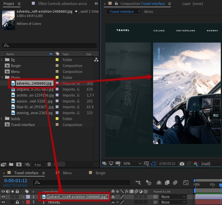 Как сделать анимированную рамку в after effects