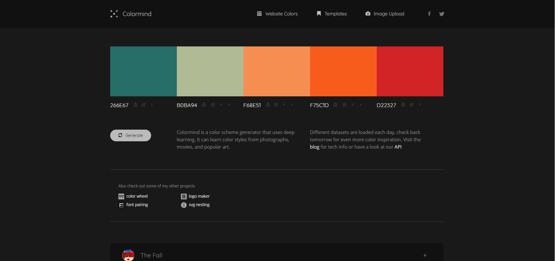 Сайт создания цветовой палитры создание сайта для учителя бесплатно