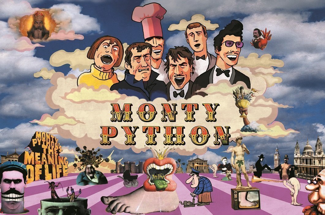 Monty python s flying circus. Шоу Монти Пайтона. Воздушный цирк Монти Пайтона. Монти Пайтон летающий цирк. Шоу летающий цирк Монти Пайтона.